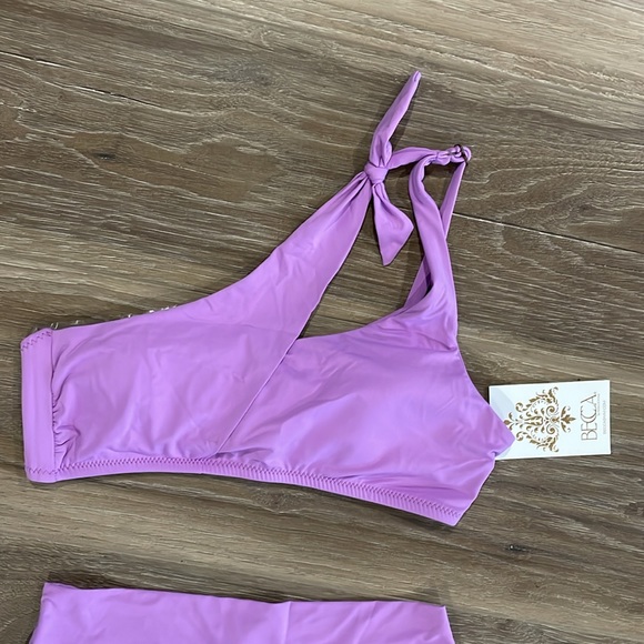 NWT Becca high waisted bikini set - Picture 2 of 9
